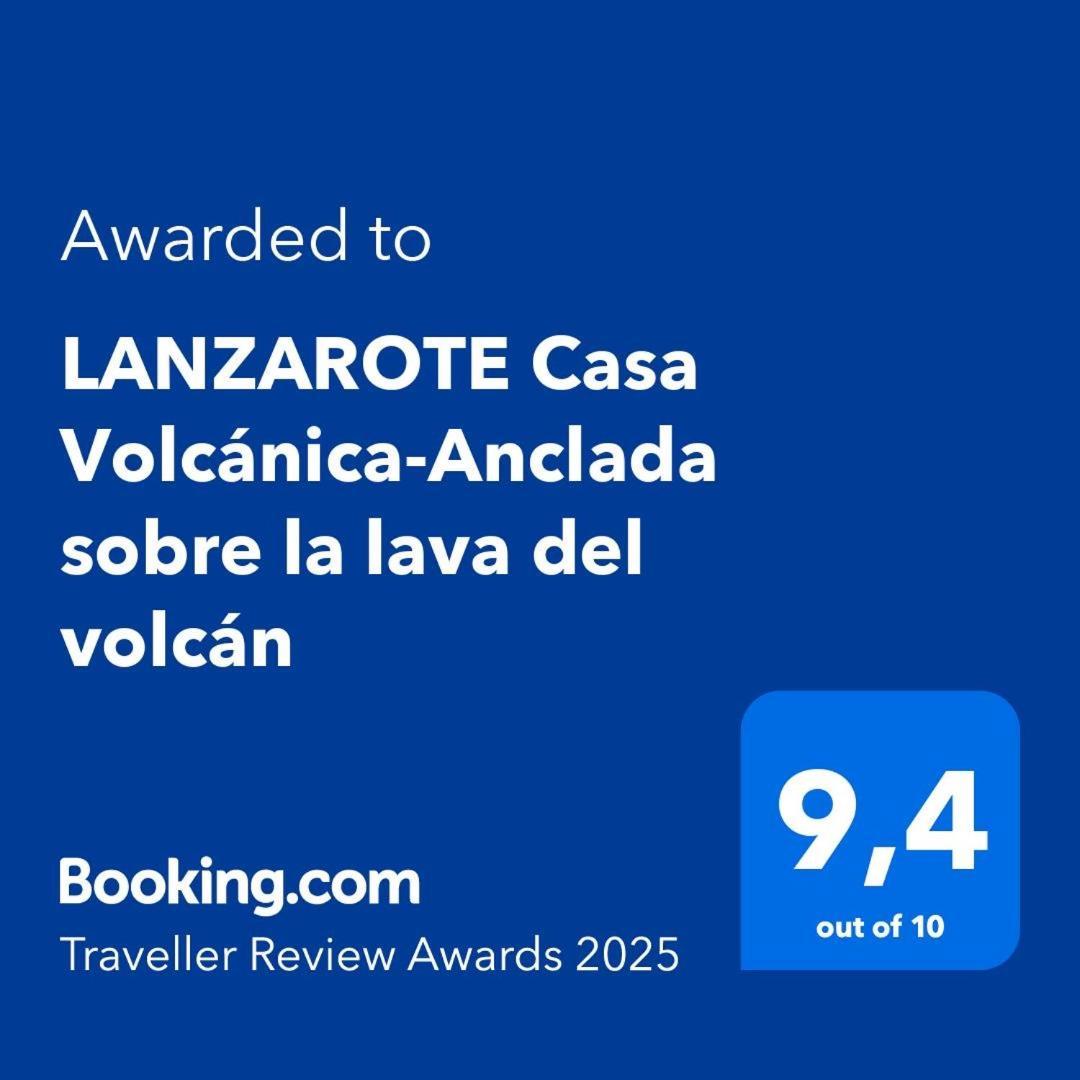 Lanzarote Casa Volcanica-Anclada Sobre La Lava Del Volcan Montana Blanca Luaran gambar